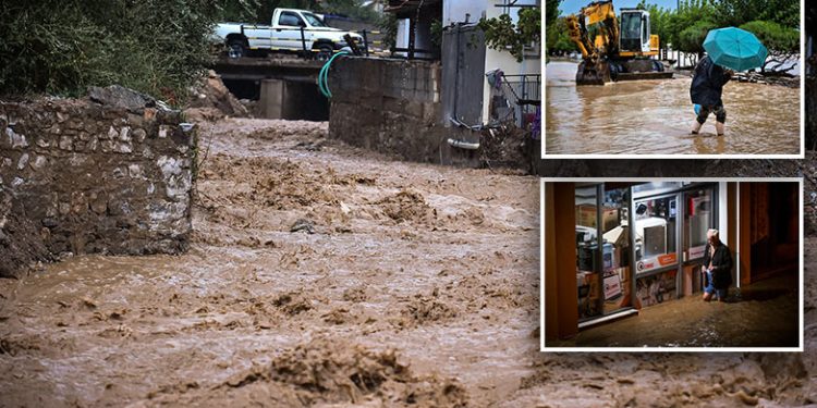 Përmbytje apokaliptike në Greqi, Volos qyteti më i prekur
