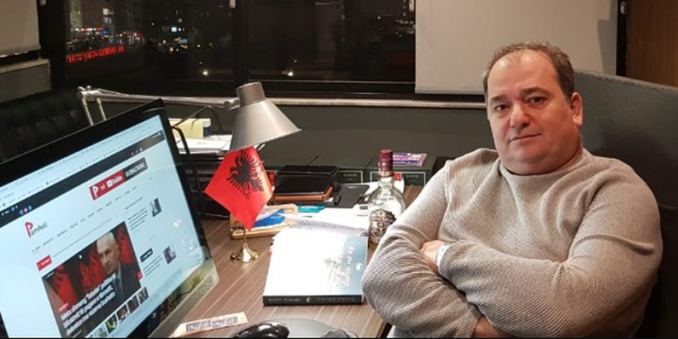 Goditet me sende të forta Gjergj Zefi, administrator i portalit Pamfleti.net