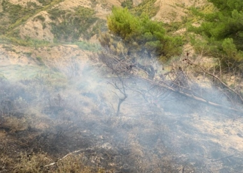 Zjarr masiv në zonën e Shpiragut