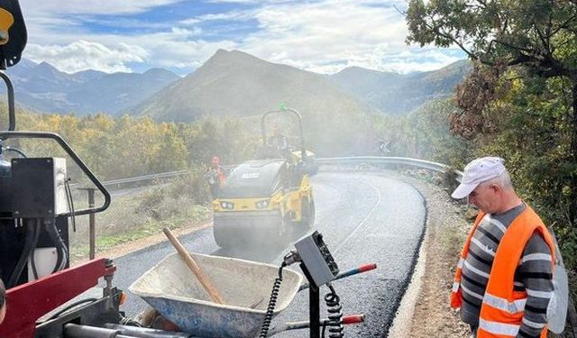 Drejt fundit punimet në rrugën Leskovik-Ersekë (FOTO)