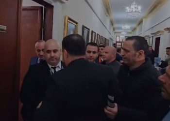 “O langaraq, e ke dh* po boll…” – Demokratët përleshen dhe me njëri-tjetrin në Kuvend (VIDEO)