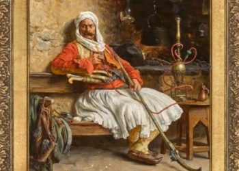 Piktura e famshme e “luftëtarit shqiptar”, blihet për 300 mijë paund nga Serbia