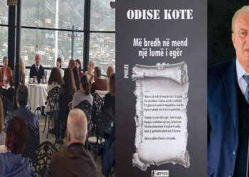 “Më bredh në mend një lumë i egër”, Odise Kote promovon librin e ri: Ju e dini që Gjirokastra është qytet i bekuar për poezi