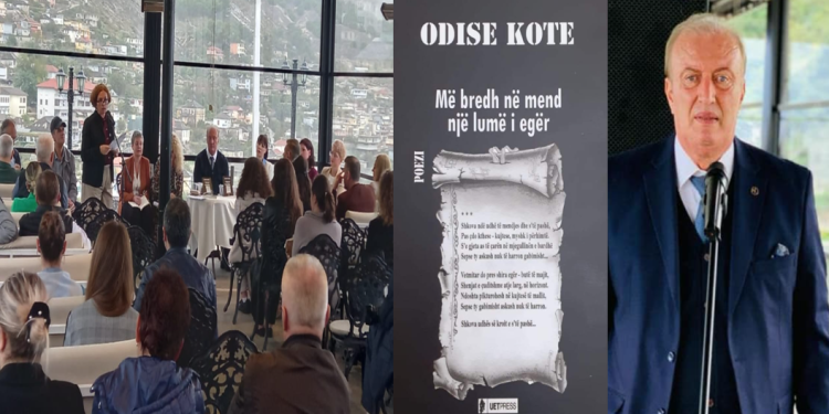 “Më bredh në mend një lumë i egër”, Odise Kote promovon librin e ri: Ju e dini që Gjirokastra është qytet i bekuar për poezi