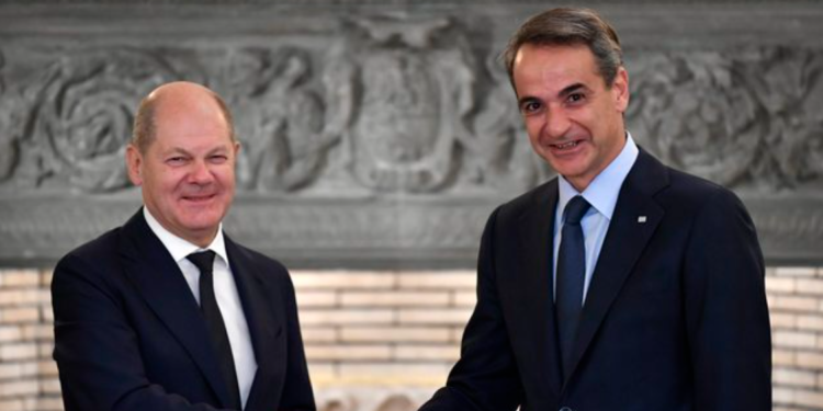 Scholz i thotë në sy Mitsotakisit: Jam kundër bllokadës së Greqisë ndaj Shqipërisë