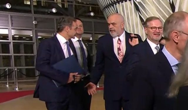 Rama debaton me Mitsotakis në Bruksel (VIDEO)