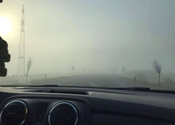 Mjegulla pushton rrugën Gjirokastër-Tepelenë