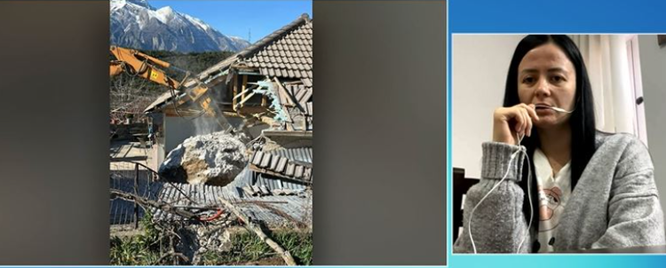 “Ishim të tre në dhomë, pamë vdekjen me sy”, gruaja nga Përmeti rrëfen për shkëmbin që i ra mbi shtëpi