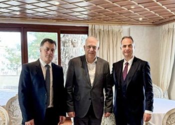 Ish-ministri i Rendit në Greqi pret në Janinë dy njerëzit e Berishës: T’i japim fund ndalimit të Fredi Belerit