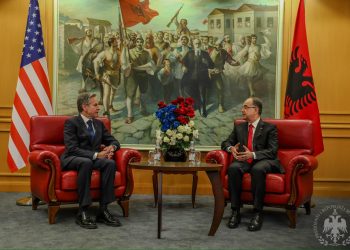 Bajram Begaj pas takimit me Blinken: Unë e shoh këtë vizitë si një të ardhme të ndritur për Shqipërinë