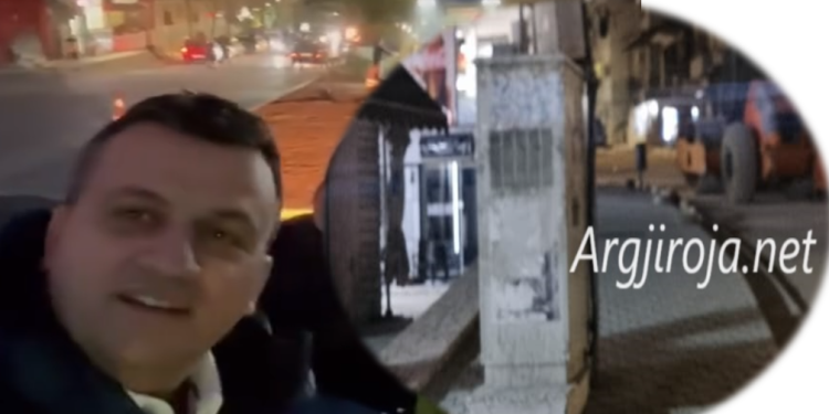 Investimi në “18 Shtatori”, kryetari i Gjirokastrës: Kabinën si çiban në trotuar do ta shkulim (VIDEO)