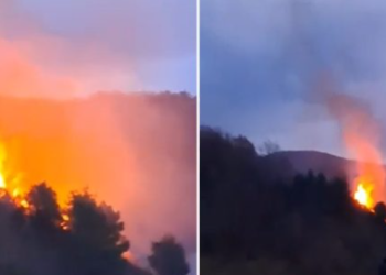 Zjarr në Fier dhe Memaliaj, banesat rrezikohen nga flakët