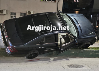 Aksident i frikshëm në Gjirokastër (VIDEO)