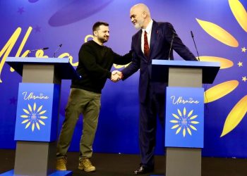 Zelensky: Falenderoj shqiptarët për mbështetjen