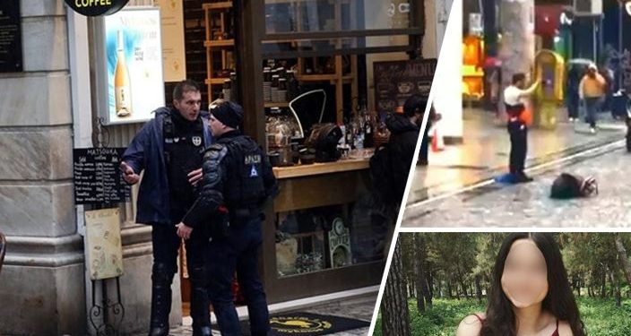 E rëndë në Athinë, emigranti godet me thikë studenten në mes të bulevardit të njohur