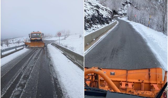 Reshjet e dëborës, ARRSH tregon si është gjendja e rrugëve në vend