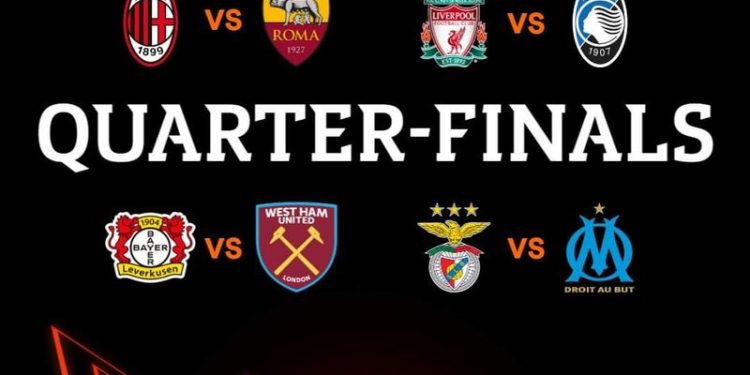 Shorti i Europa League: Milani përballet me Romën në çerekfinale, Liverpooli sfidon Atalantën
