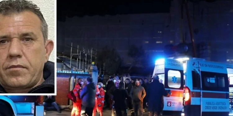 E rëndë në Itali/ Shqiptarin e zë poshtë një ngarkesë e madhe, ndërron jetë (Emri)