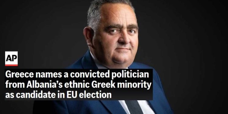 Associated Press: Një i dënuar në burgjet shqiptare, kandidat për eurodeputet në Greqi