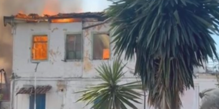 “U la qëllimisht të digjej”, Tare flet për zjarrin në godinën historike në Sarandë