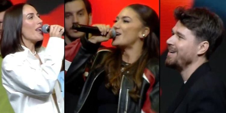 Nga Elvana Gjata te Alban Skënderaj, këngëtarët shqiptarë elektrizojnë skenën në Milano