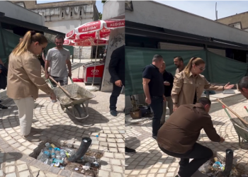 “Ç’a janë këto këtu?”, Kumbaro i “bën zbor” punëtorit në Sarandë: Po është gjynah… (VIDEO)