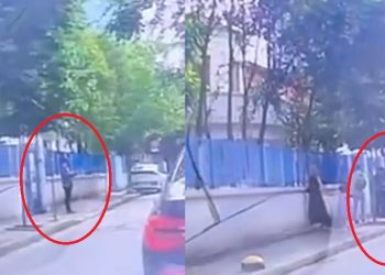 PAMJE TË RËNDA/ Momenti kur sulmohet avokati Sokol Mëngjesi (VIDEO)