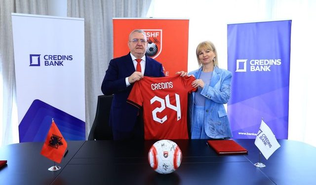 Credins bank, sponsor zyrtar i Kombëtares shqiptare! Firmoset marrëveshja me FSHF