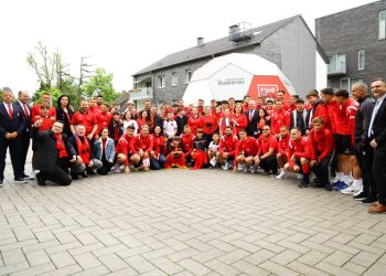Ndeshja me Italinë, Shqipëria bën stërvitjen e parë në Gjermani (VIDEO)