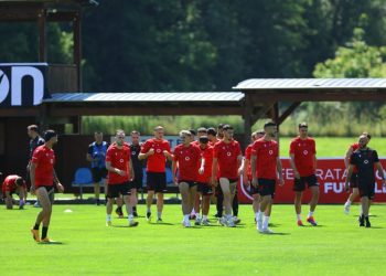 Kombëtarja kryen seancën e radhës stërvitore në Austri, të premten ndeshja me Azerbajxhanin