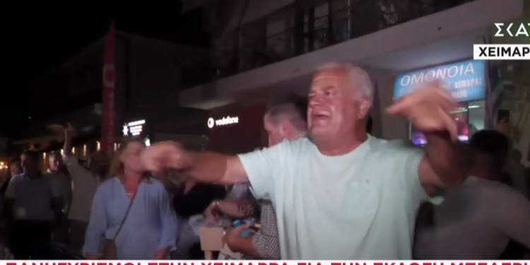 Mediat greke lidhje direkte nga Himara, militantët e Belerit “pushtojnë” ekranet (VIDEO)