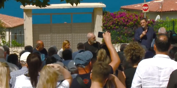 Rama fushatë për Vangjel Tavon në Himarë: Ky është Vangjeli për punë, Dule për sherr (VIDEO)