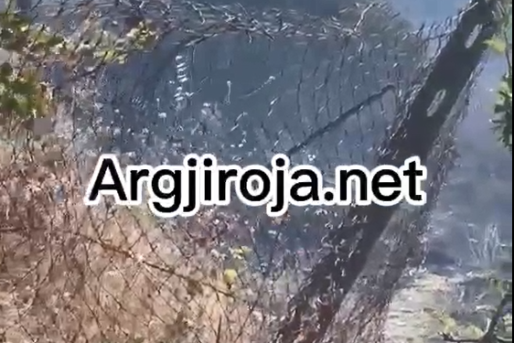 “Eja këtej vëlla eja…”, dëgjoni si shpërthejnë fishekët nga zjarri në Lazarat (VIDEO)