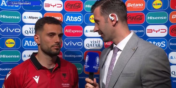 Shënoi golin historik, flet Bajrami: Për ne është arritje e madhe që luajmë në Europian