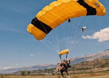 Po hidhej me parashutë, aksidentohet në Gjirokastër 59-vjeçari nga Zvicra