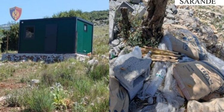 Po ndërtonin pa leje, arrestohen dy persona në Sarandë, procedohet një i tretë