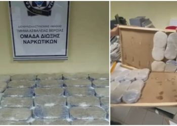 Drogë e fshehur në krevat fëmijësh, shihni çfarë ka bërë shqiptari në Greqi (VIDEO)