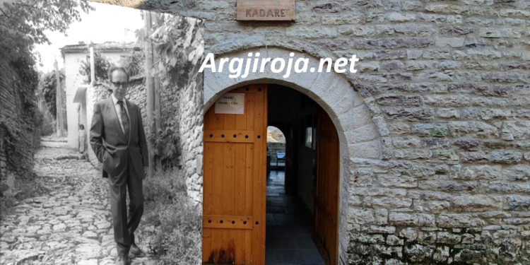 Gjirokastra nderon nesër Ismail Kadarenë, libër për ngushëllimet në Pazar