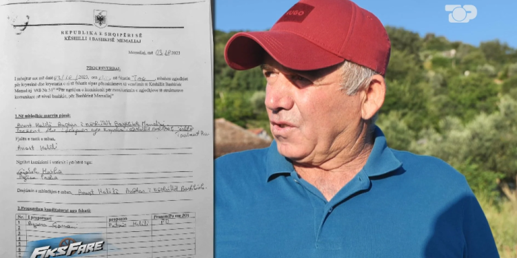 Gallatë e madhe në Memaliaj/ PS-PD zihen për kryeplakun e fshatit Toç: Unë kam vulën, rrogën e merr ai tjetri