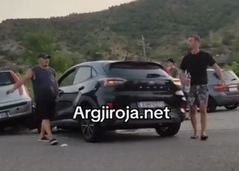 Aksident në Gjirokastër (VIDEO)