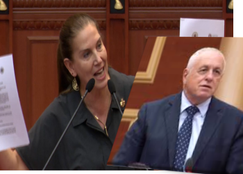 “Të flasësh keq për Gjirokastrën të vret Perëndia i dashur koleg”, Kumbaro nxjerr “blof” Tritan Shehun në Kuvend, i përmend edhe universitetin privat (VIDEO)