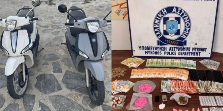 Shpërndanin drogë në Mykonos, arrestohen dy shqiptarë (Emrat)