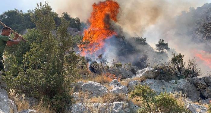 Situata nga zjarret, 44 vatra në të gjithë vendin