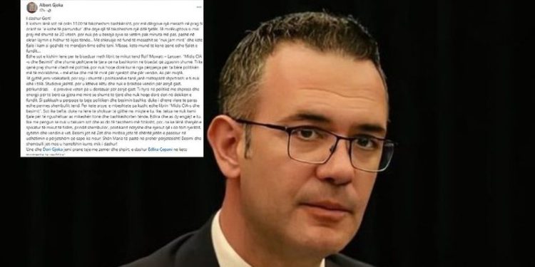 “Nuk jam mirë” – Miku i Gerti Bogdanit tregon mesazhin e fundit me ish-deputetin