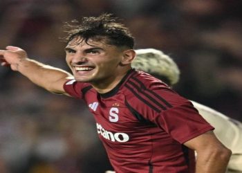 Shënoi golin e parë në Champions League, Qazim Laçi vlerësohet me notën solide