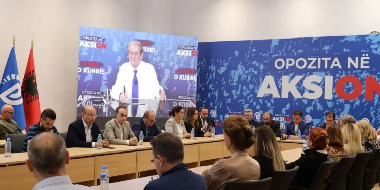 PD pas mbledhjes së Kryesisë vendos nisjen e protestave më 6 tetor për të rrëzuar Edi Ramën, Berisha: O sot, o kurrë!