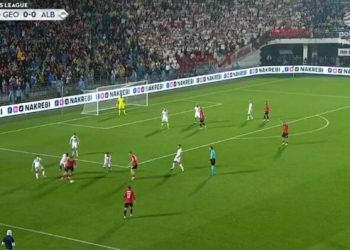 Gjeorgji-Shqipëri, pjesa e parë mbyllet barazim me rrjeta të paprekura