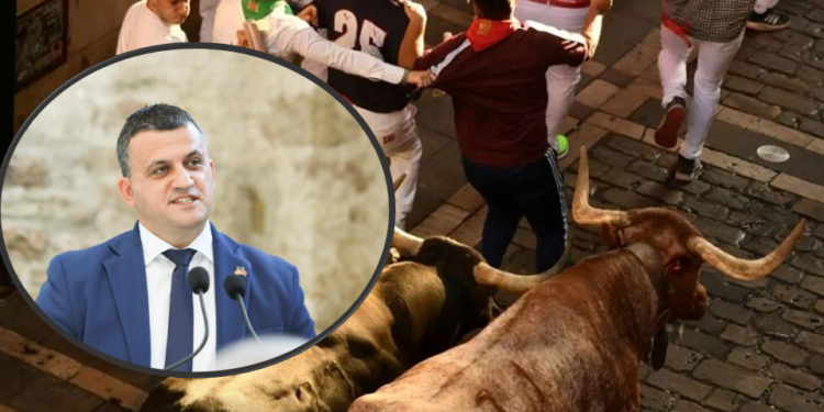 Gara me dema në kalldrëmet e Gjirokastrës, kryetari i bashkisë humor me ambasadorin e Spanjës (VIDEO)