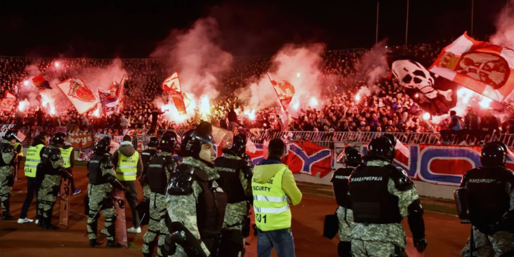 Serbia, pa tifozë në Tiranë