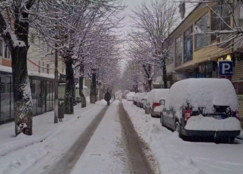 Deri në 40 cm trashësia e dëborës në Dibër